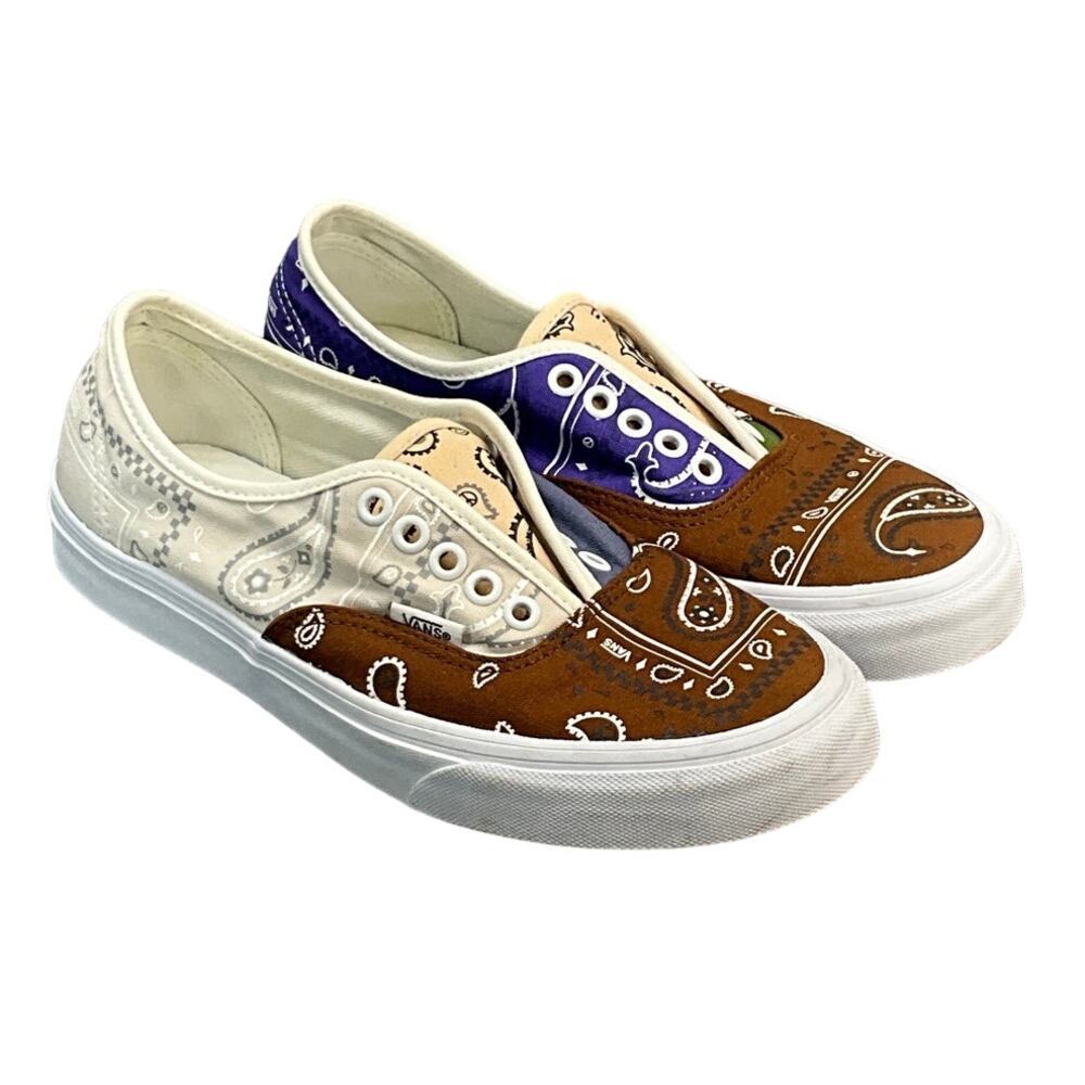 Vans Peace Paisley Unity Patchwork Multicolor Ban… - image 1